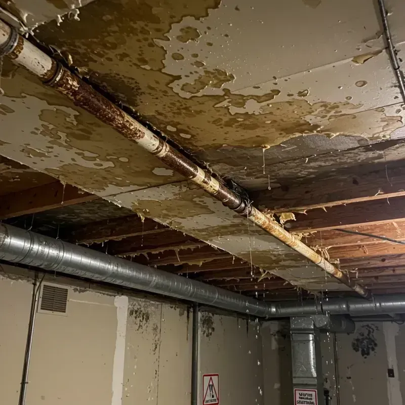 Ceiling Water Damage Repair in Concordia, KS